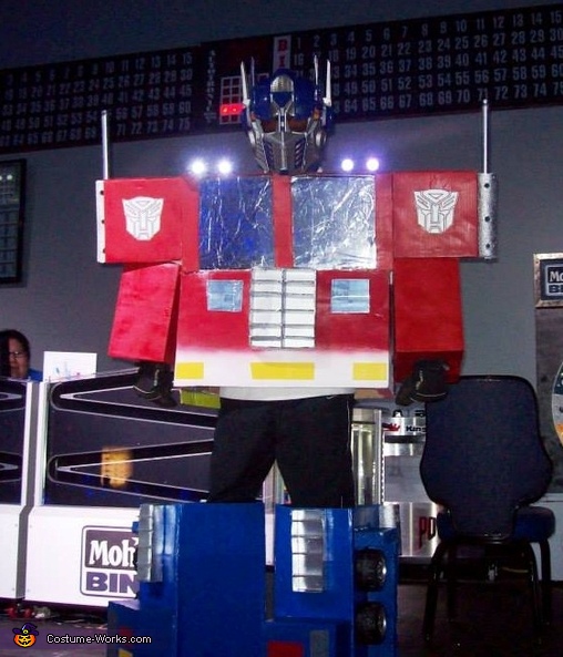 Optimus Prime Transformer Adult Costume