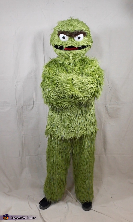 oscar the grouch costume adult