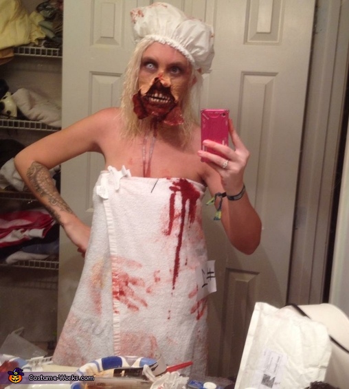 "Out of the Shower" Zombie Costume