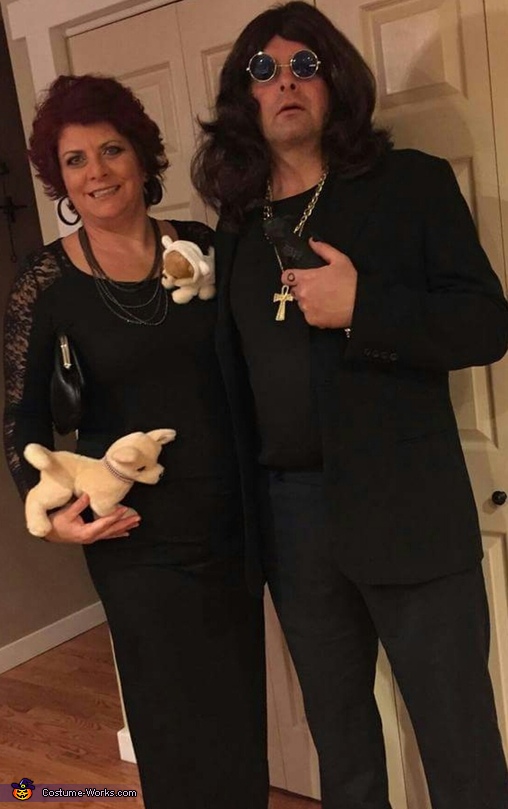 Ozzy and Sharon Costume