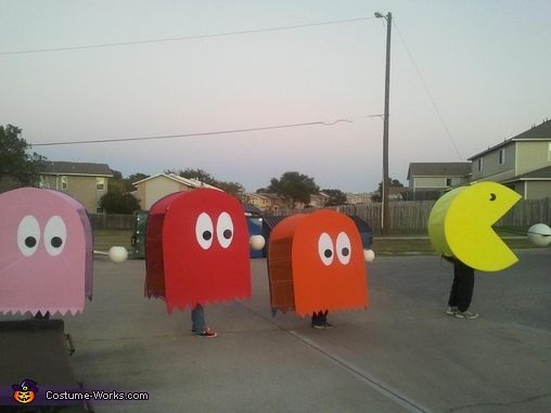 Pac-Man Family Costume