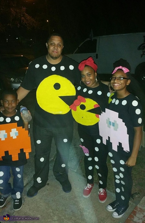 Pac-Man Family Costume