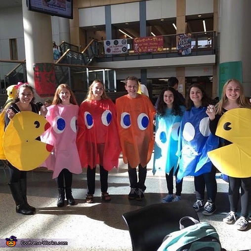 Pacman Group Costume