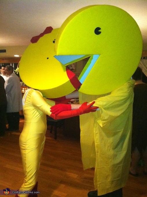 Pacman and Ms Pacman Couples Costume