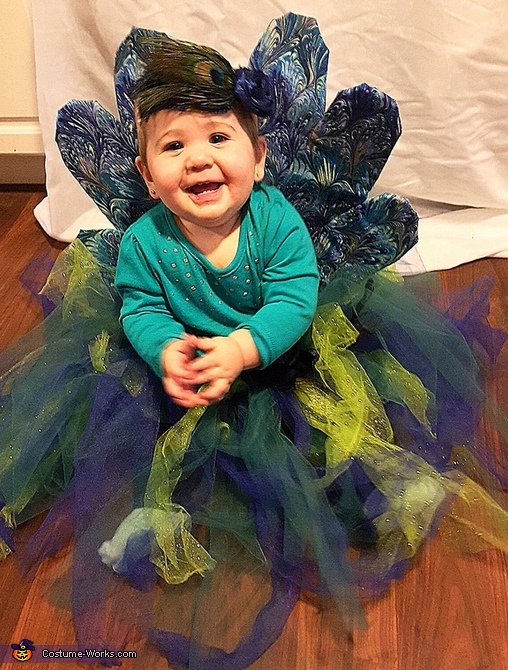 Peacock Baby Costume