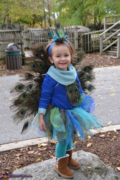 DIY Peacock Costume for Girls | Mind Blowing DIY Costumes - Photo 3/6