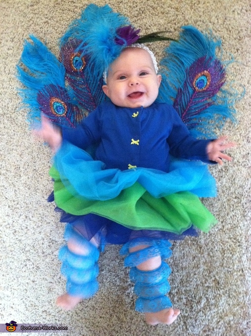 Peacock Baby Costume