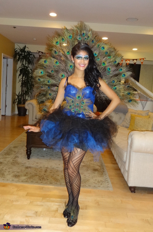 DIY Peacock Costume