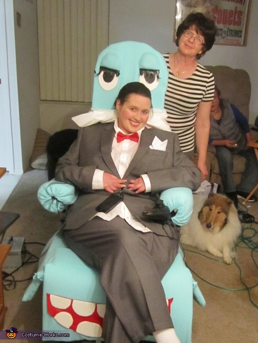 Pee-wee Herman and Chairy Costume