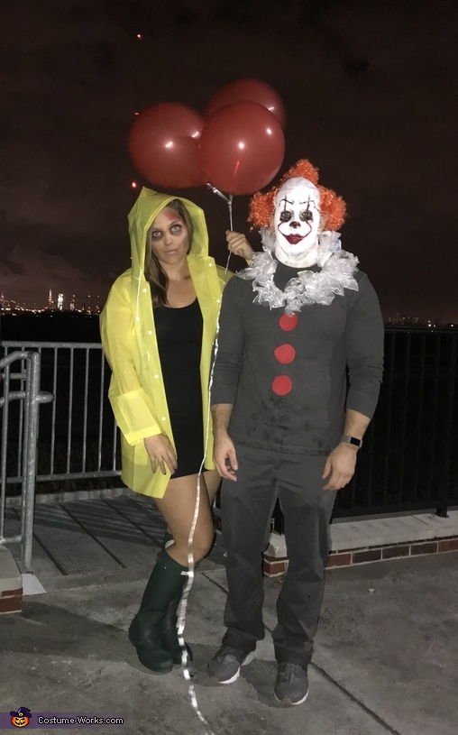 Pennywise and Georgie Costume | DIY Couple's Costumes