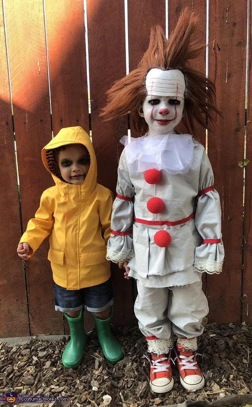 Pennywise and Georgie Costume | Easy DIY Costumes