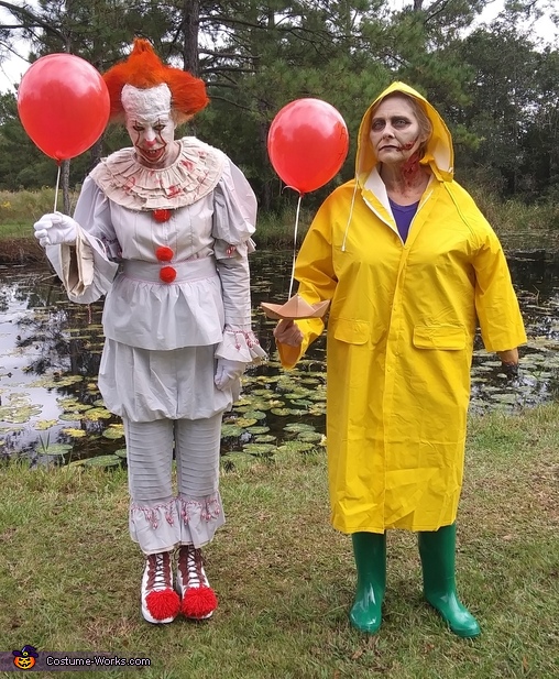 Pennywise and Georgie Costume | DIY Costumes Under $25