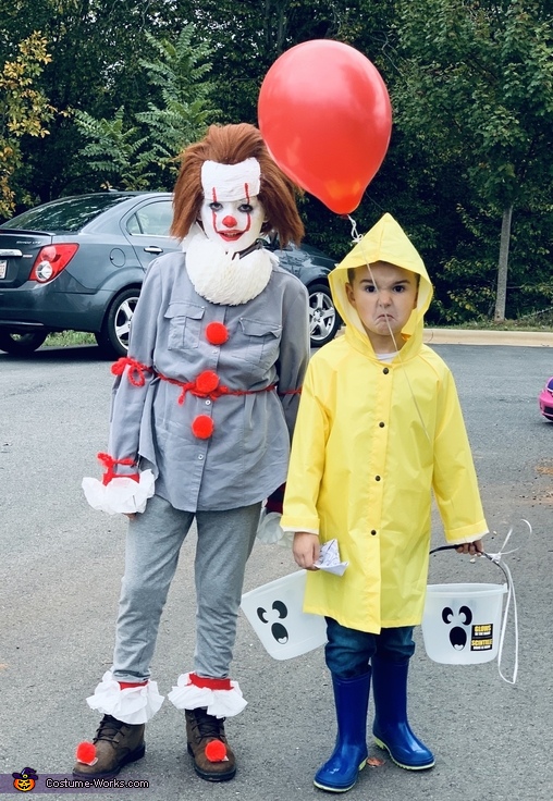 Pennywise and Georgie Costume | Creative DIY Costumes