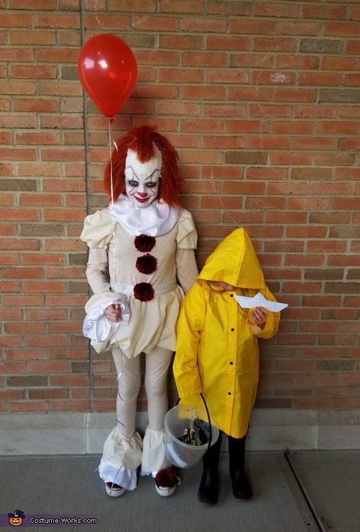 Pennywise and Georgie Costume | DIY Tutorial