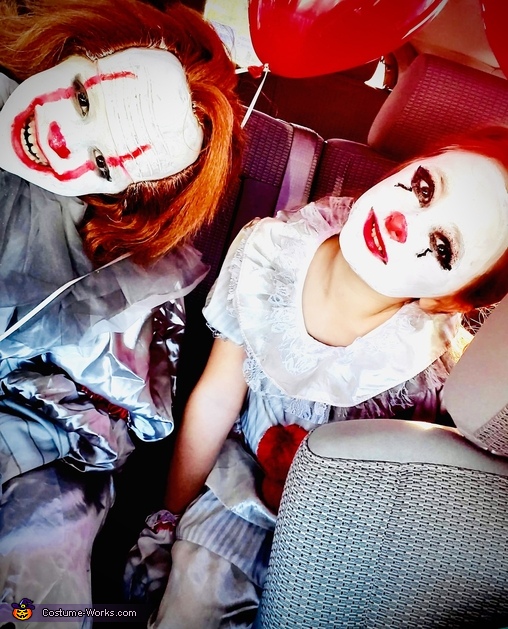 Pennywise Girl and Boy Costume