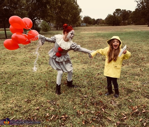 IT Movie Pennywise & Georgie Costume | DIY Costumes Under $65 - Photo 2/5