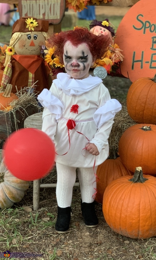 Pennywise Toddler Costume | No-Sew DIY Costumes