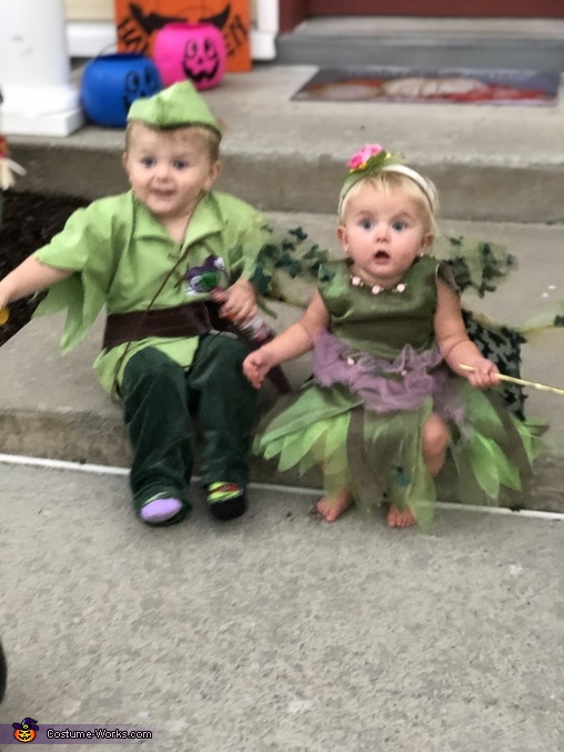 Peter Pan and Tinker Bell Costume | No-Sew DIY Costumes - Photo 6/7