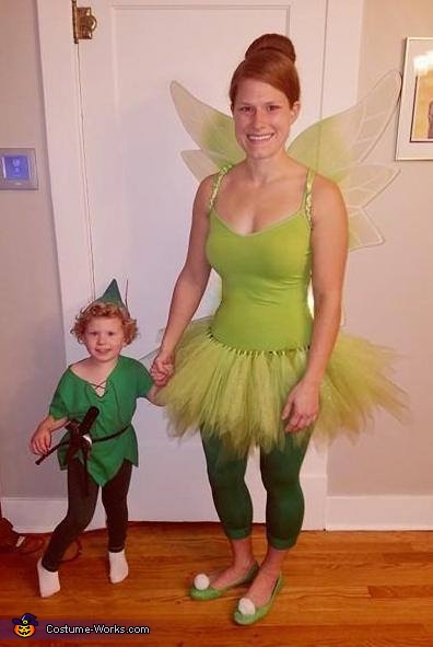 Peter Pan and Tinkerbell Costume