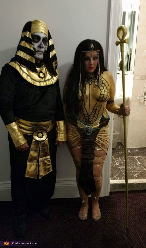 homemade egyptian costume