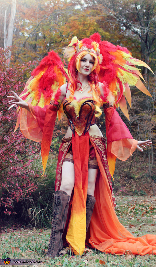 phoenix wings costume