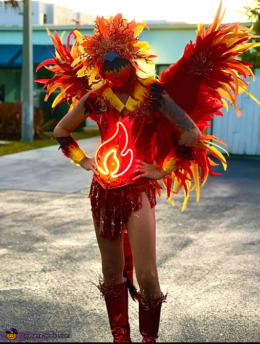 Phoenix Rising Costume