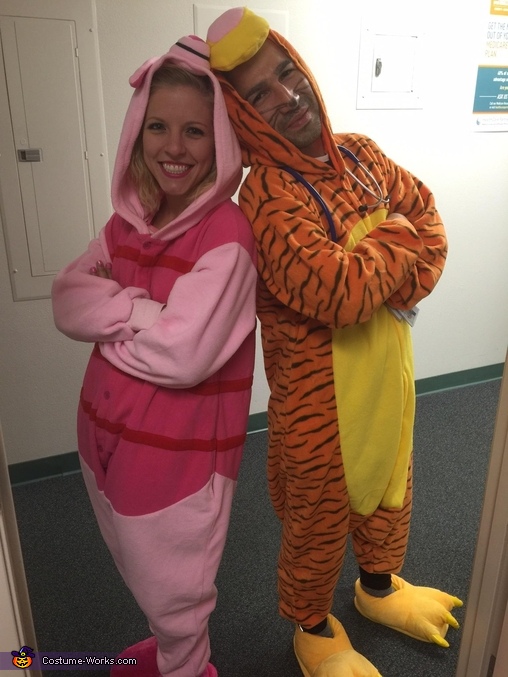 Pigglet & Tiger Costume