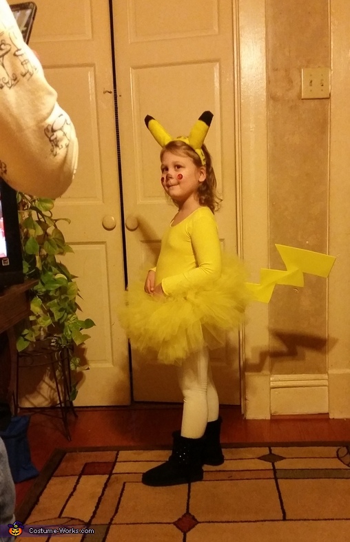 Anime Girl In Pikachu Costume
