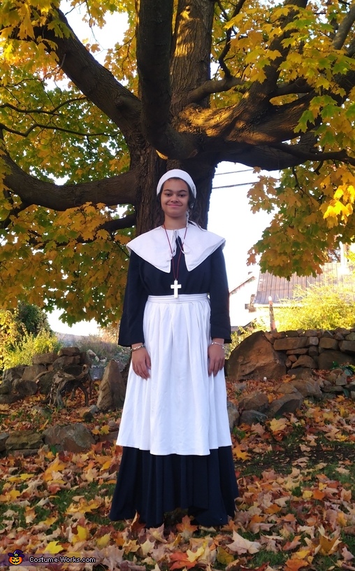 Homemade Pilgrim Costume
