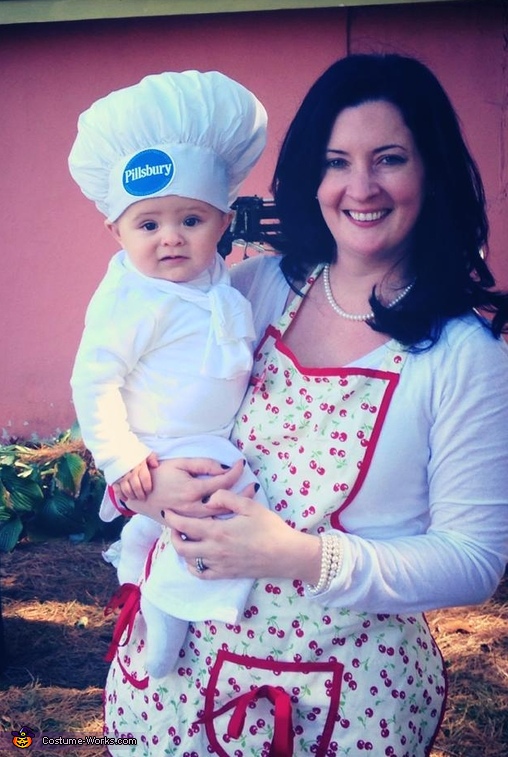 Pillsbury Doughboy & the Baker Baby Costume