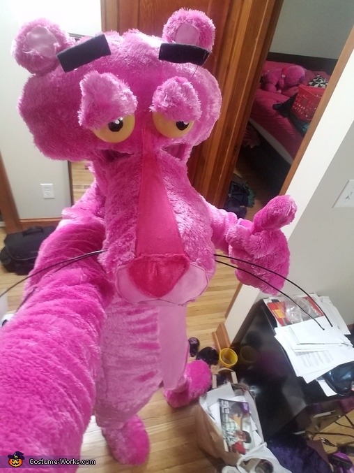 Homemade Pink Panther Costume - Photo 2/6