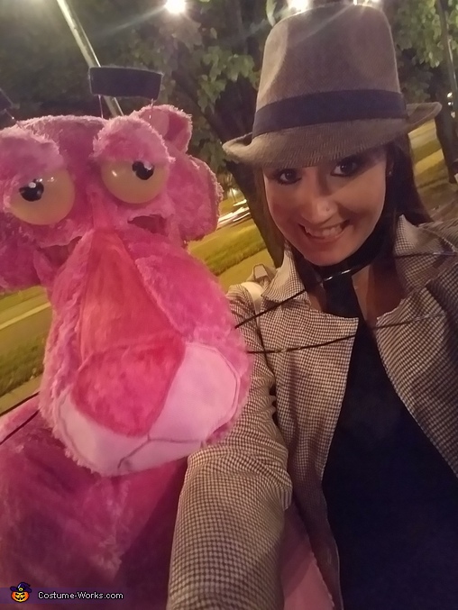 Homemade Pink Panther Costume - Photo 3/6