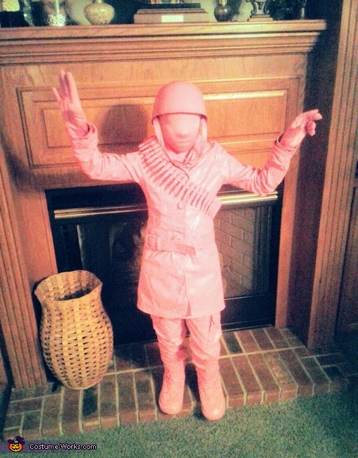 Pink Toy Story Army Girl Costume