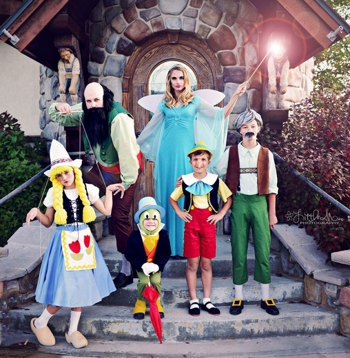 Pinocchio Family Costume