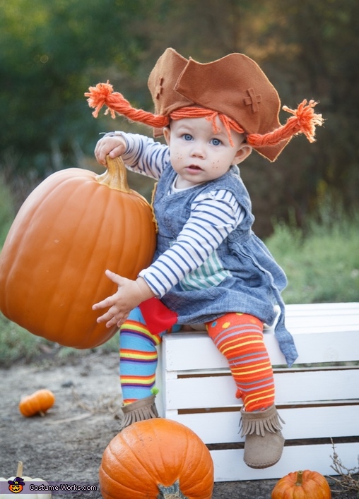 Pippi Longstocking Baby Costume