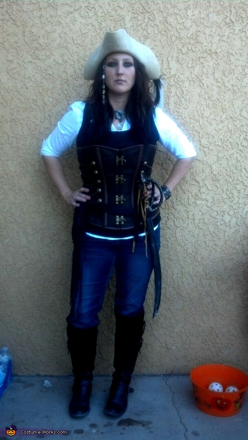 pirate costume for women blue