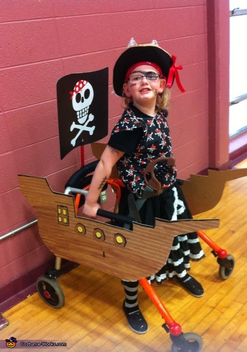 Pirate and her Ship Costume