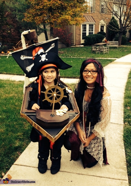 Pirate and his Ship Costume