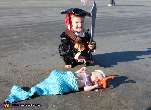 Pirate and Mermaid Costume