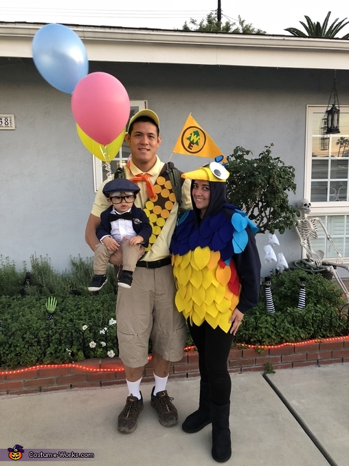 Pixar UP (Russell, Kevin & Mr. Fredricksen) Costume