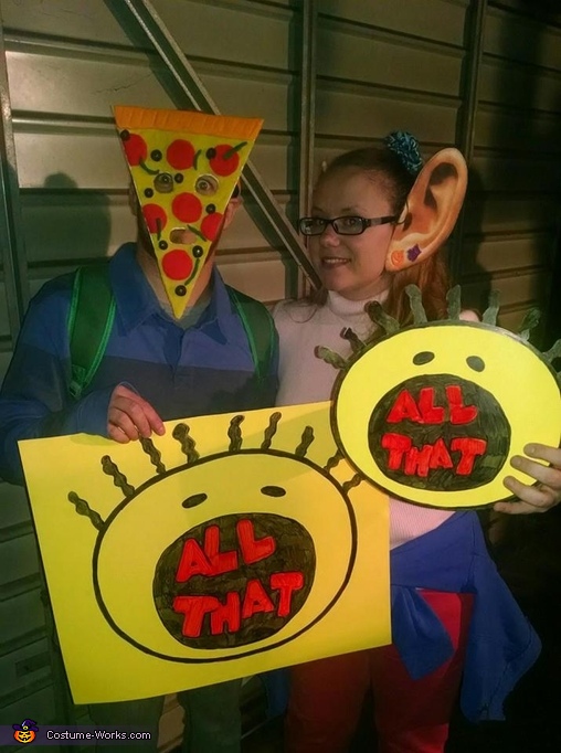 Pizza Face and Big Ear Boy (girl) Costume
