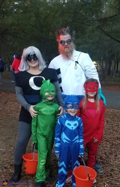 PJ Masks Halloween Costume Party In Real Life