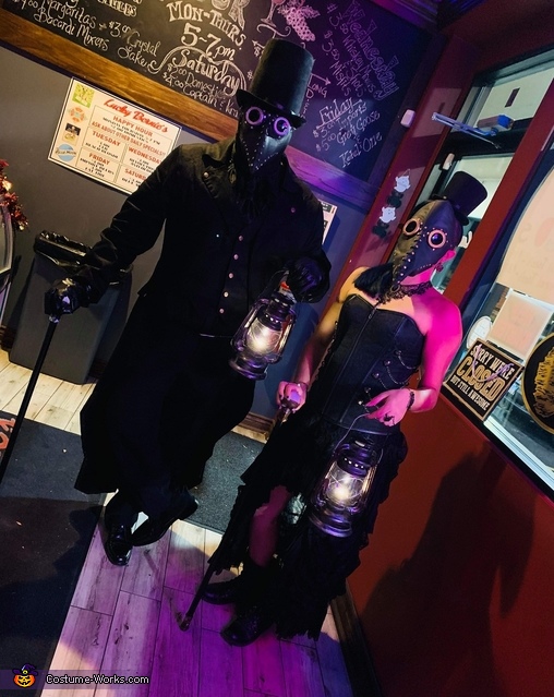 Plague Doctors Couple's Costume