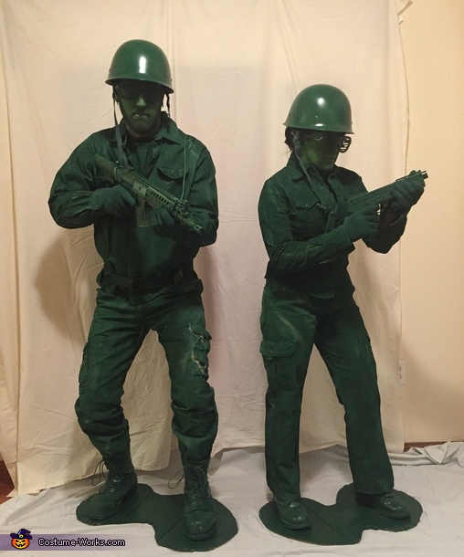 Plastic Army Men Toys Costume
