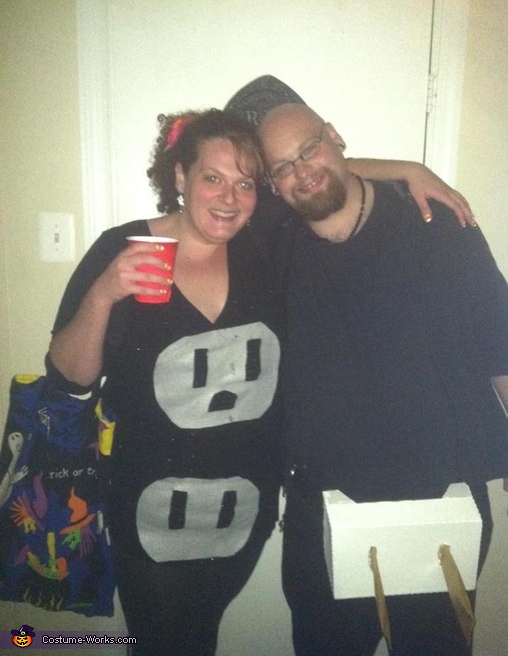 Plug and Outlet Couple Costume