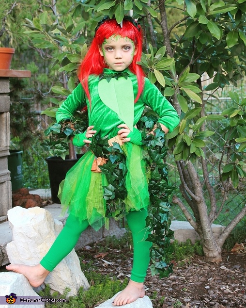 Poison Ivy Girl's Costume DIY | Mind Blowing DIY Costumes