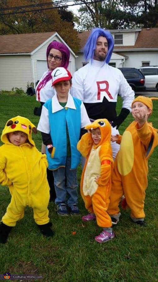 pokemon family halloween costumes