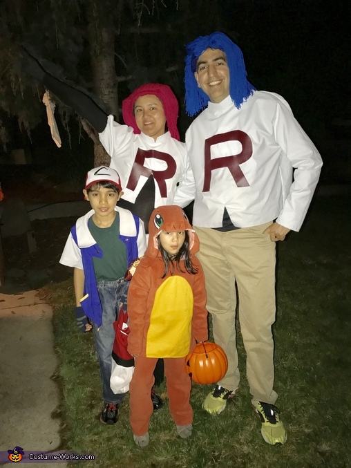 Pokémon Family Halloween Costume Idea