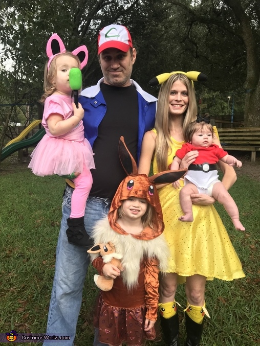 Pokémon Family Costume | No-Sew DIY Costumes - Photo 2/3