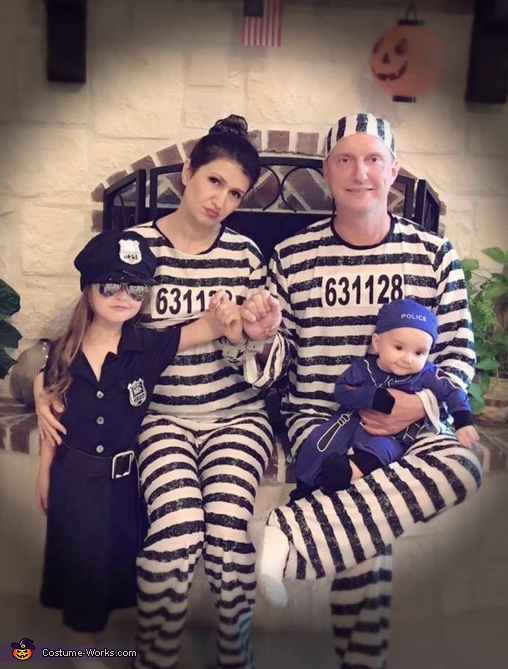 Police & Prisoner Family Costumes